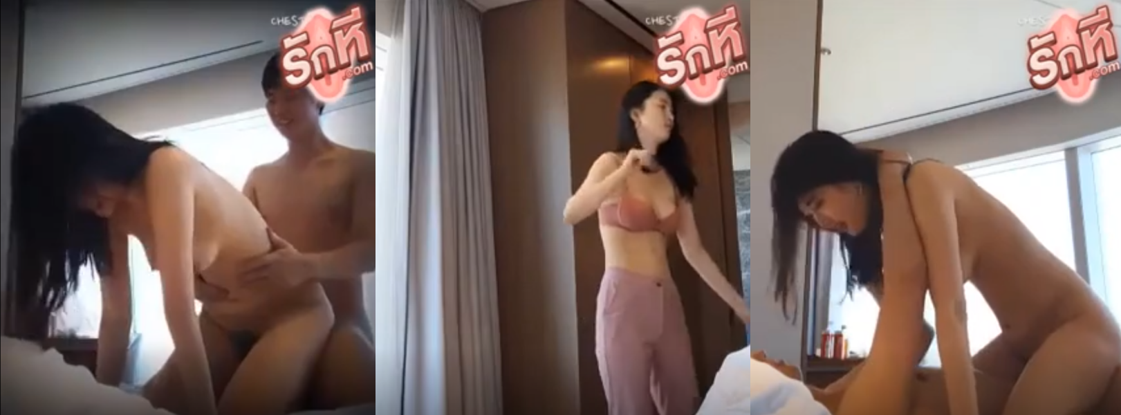 คลิปหลุด แอบถ่าย มากับสาวหนุ่มต่างแดนโดนตั้งกล้องถ่ายตอนเย็ด เย็ดไปคุยไปสบายๆซอยหีมันๆรัวๆแตกใส่ก้นเสร๊จแล้วแต่งตัวไปเที่ยวกันต่อ